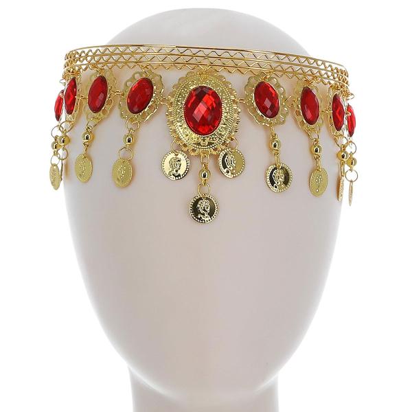 Gresk Hårpynt med Rubiner