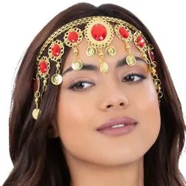 Gresk H&aring;rpynt med Rubiner