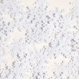 Konfetti Snøfnugg Hvite