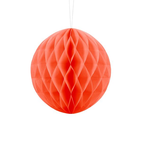 Hengende Honeycomb Oransje 20 cm