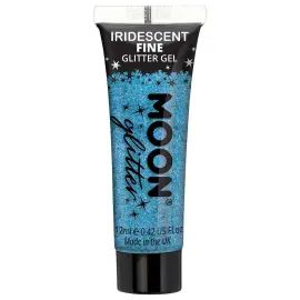Moon Glitter Iriserende Glitter Gel Blå