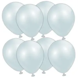 Latexballonger Isbl&aring; 13 cm