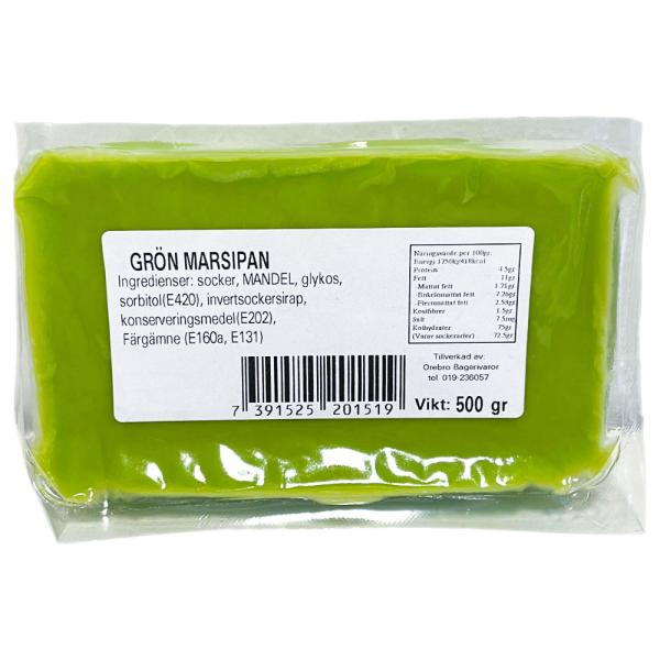 Marsipan Grønn 500 g