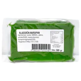 Marsipan Bladgrønn 500 g