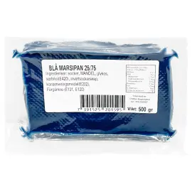 Marsipan M&oslash;rkebl&aring; 500 g