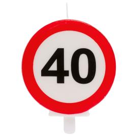 Kakelys Trafikkskilt 40