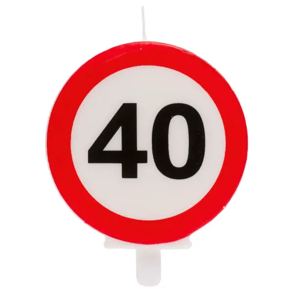 Kakelys Trafikkskilt 40