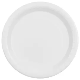 Papptallerkener Hvit 23 cm 6-pakning