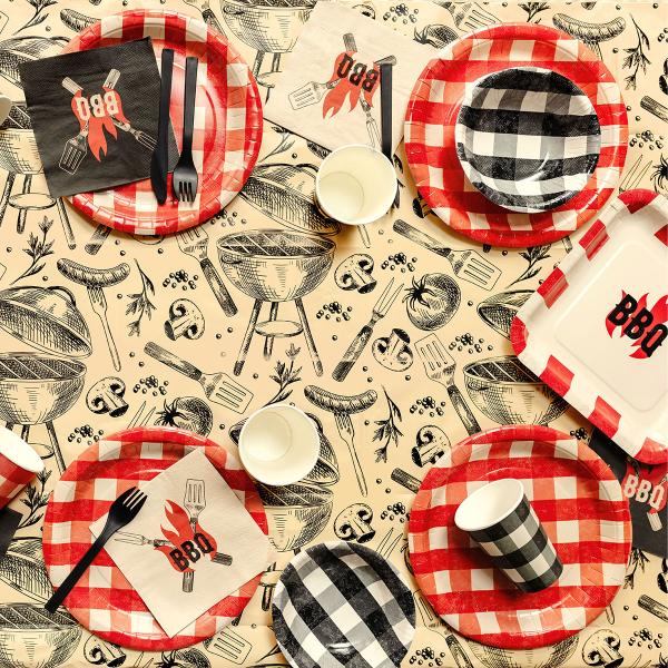 Papirduk Grill 120 x 180 cm