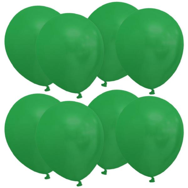 Mørkegrønne Miniballonger Dark Green 100-pakning