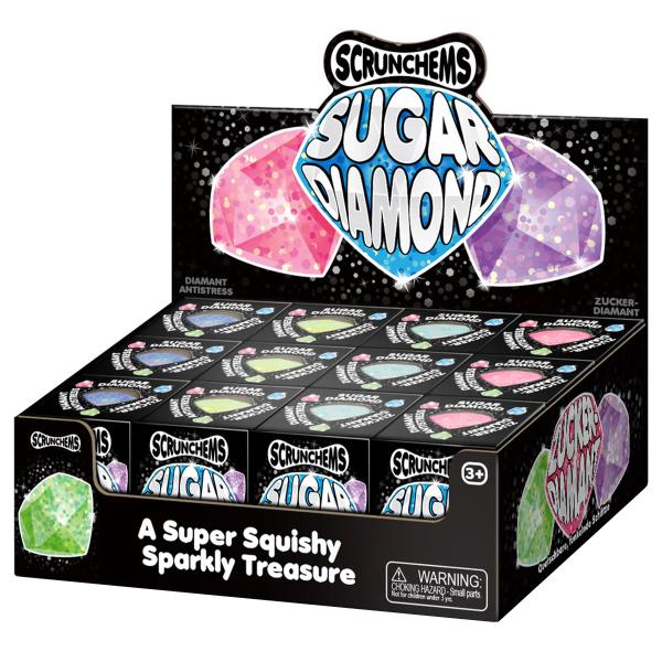 Squeeze Glitrende Diamant Leke 7,5 cm