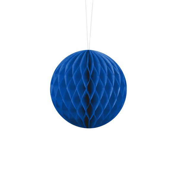 Hengende Honeycomb Mørkeblå 10 cm