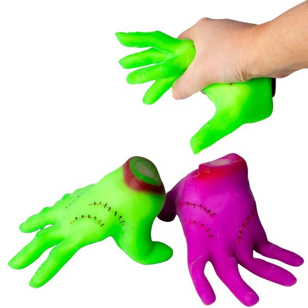 Squeeze Monsterhånd Neon Leke 14 cm