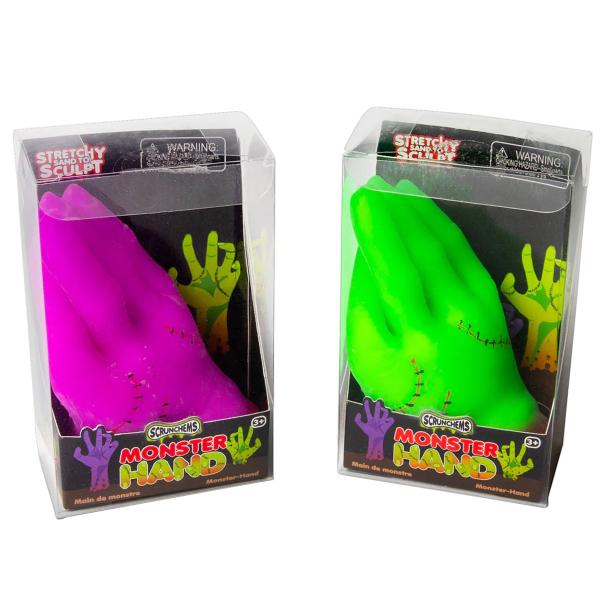 Squeeze Monsterhånd Neon Leke 14 cm
