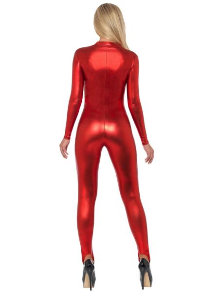 Catsuit Rødt Kostyme