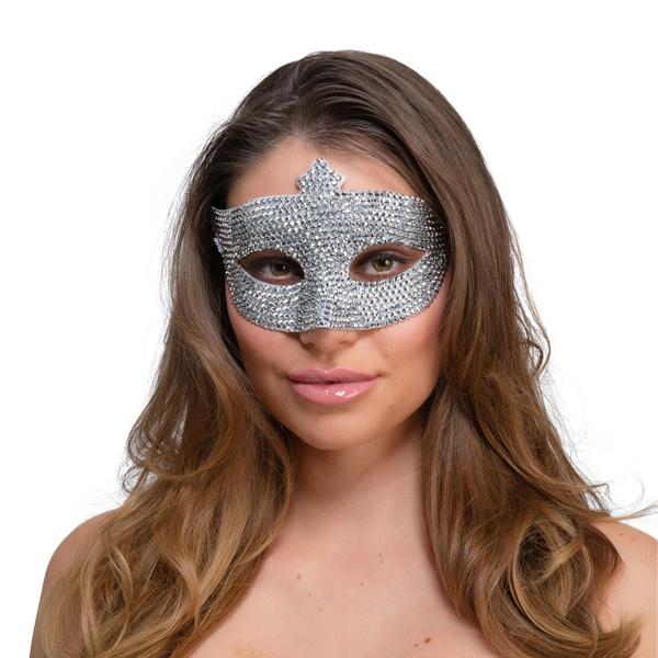 Øyemaske med Strass