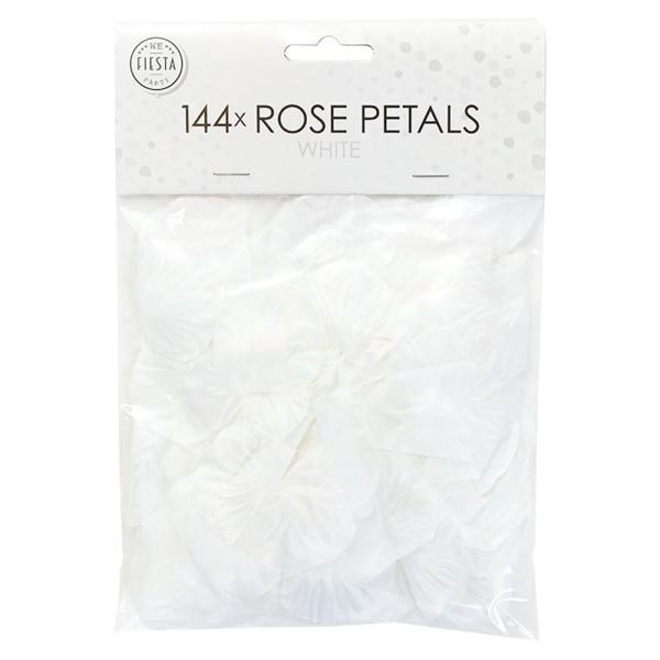 Roseblad Konfetti Hvit