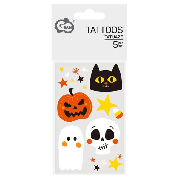 Midlertidige Tatoveringer Halloween