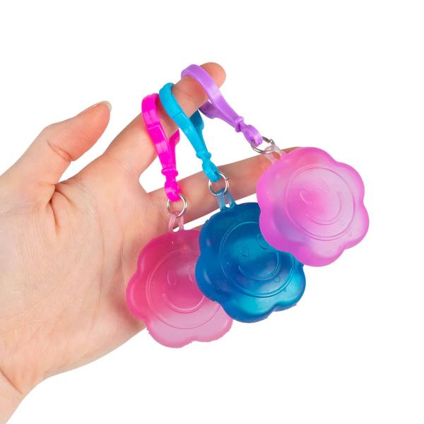 Squishy Blomst med Nøkkelring 4,5 cm