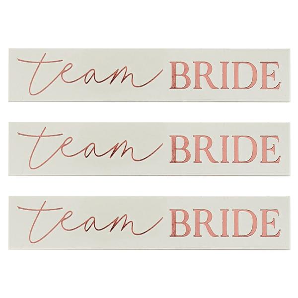 Midlertidige Tatoveringer Team Bride