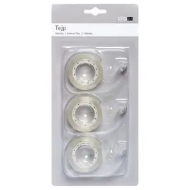 Teip med Holder 3-pakning