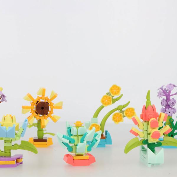 Byggeklosser Blomst 3+ år