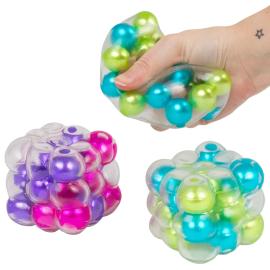 Squishy Kube Leke med Kuler 6 cm