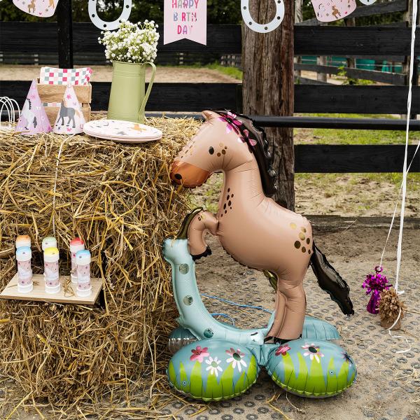 Folieballong Hest Stående 53 x 74 cm