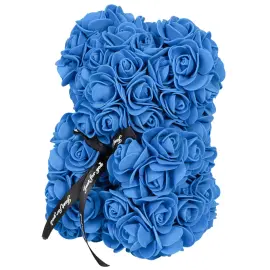 Rosebamse Bl&aring; 21 cm