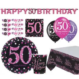 Komplett Bursdagssett 50 &aring;r