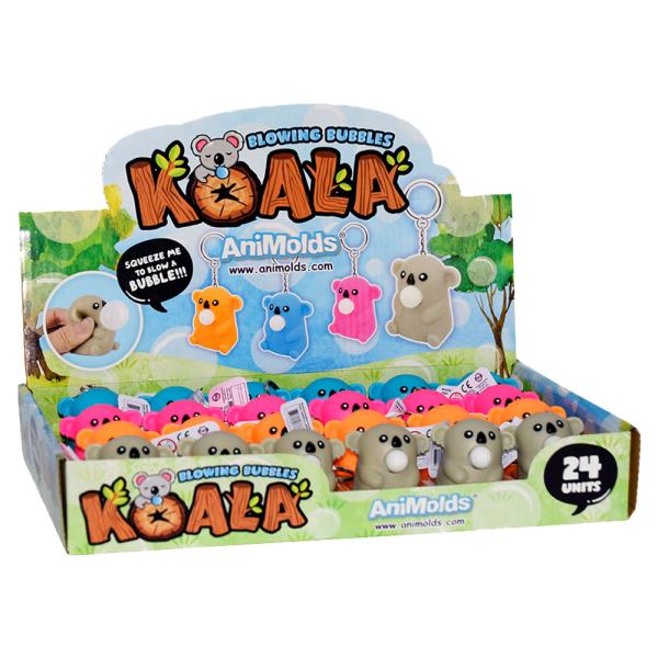 Koalabjørn Nøkkelring Bubble Blow