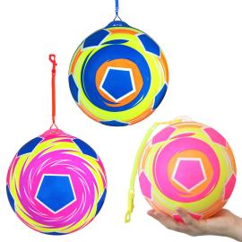 Ball med Spiralkjede Fotball 25 cm