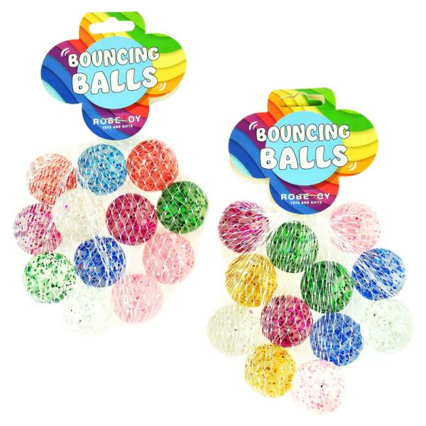 Glitter Sprettballer Små
